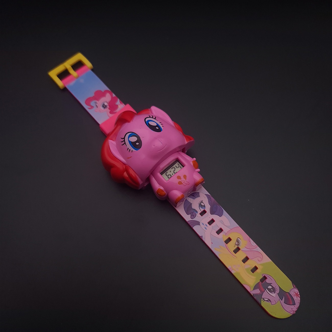 Reloj Niñas Digital Retractil Pinkie Pie